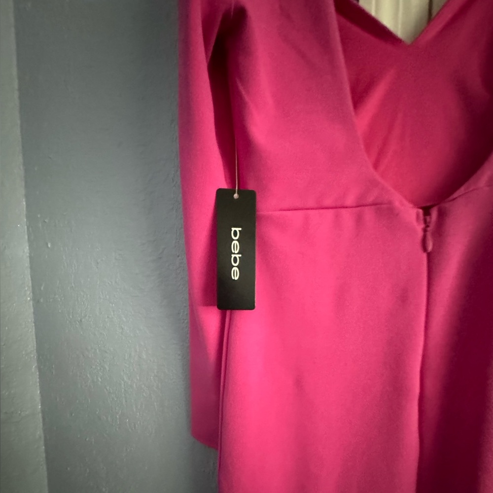 Pink Bebe Beautiful open back dress